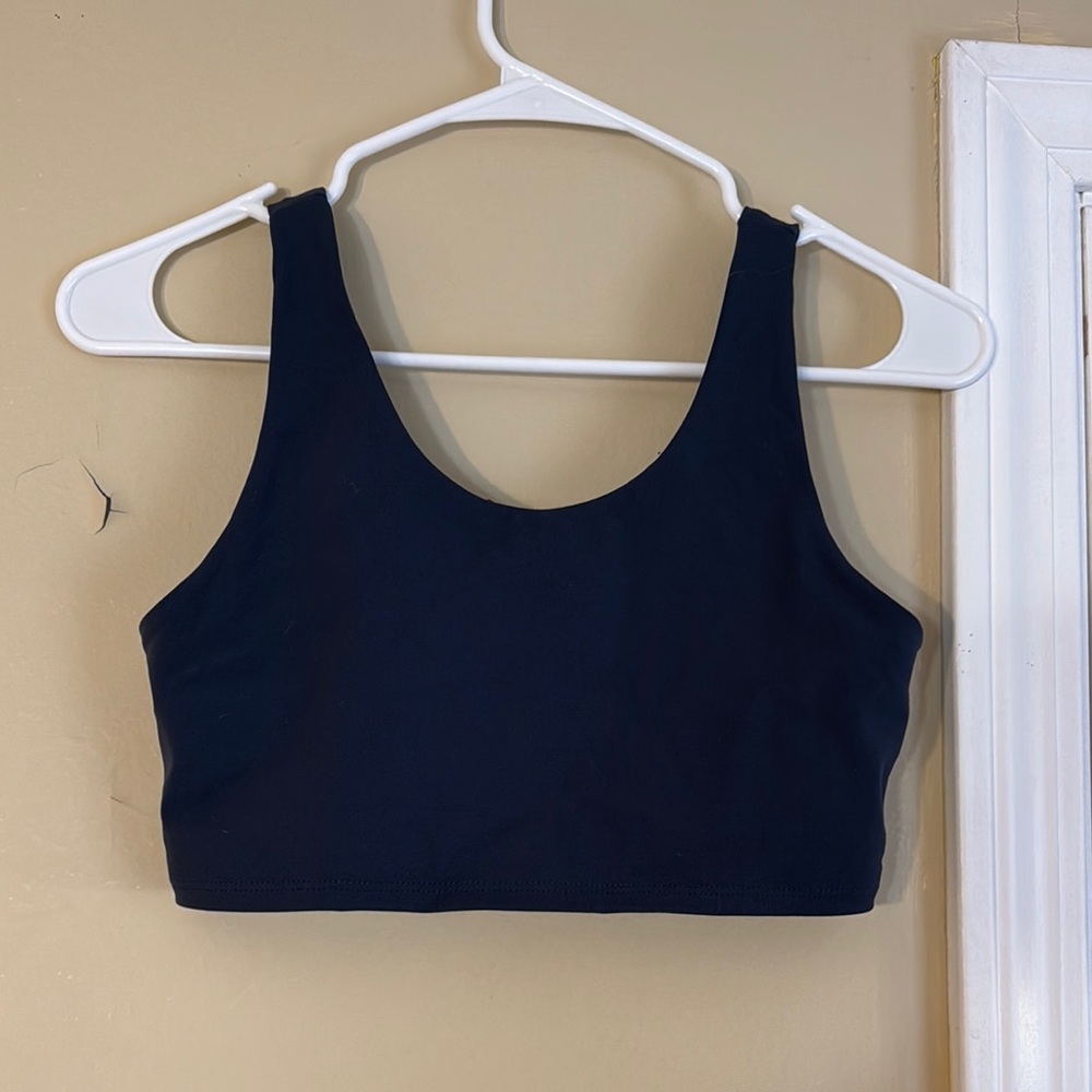 Black Sports Bra